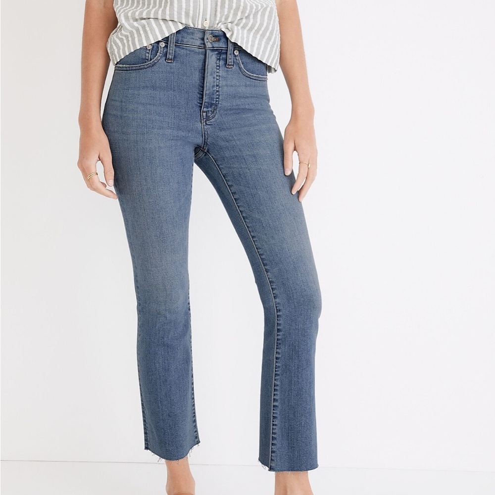 Madewell cali Demi-boot jeans size 26